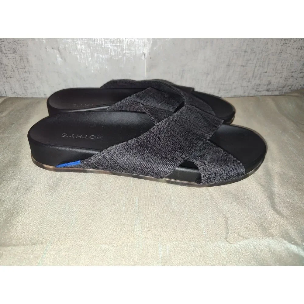 Rothy's The Weekend Slide Sandals Sz 8.5
